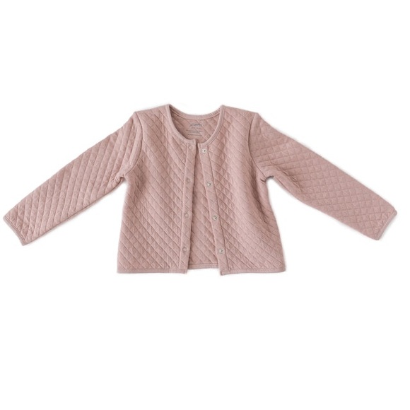 Pehr-Cozy Snap Front Jacket-Pale Pink - Picture 6 of 7